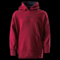 New Champion Junior Oversize Hoodie Red Röd