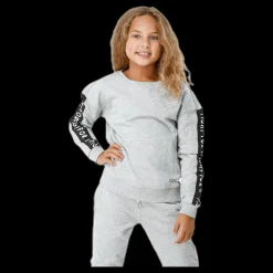 BLACC Junior Pansy Crewneck Black/Grey Svart och Grå