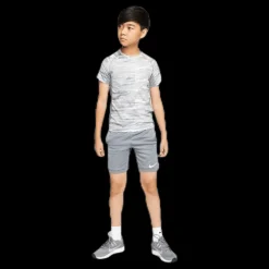 Outlet Nike Junior Pro Fitted Camo Grey Grå