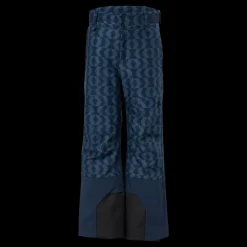 Peak Performance Junior Rider Pants Print Blue/Black Blå och Svart Clearance