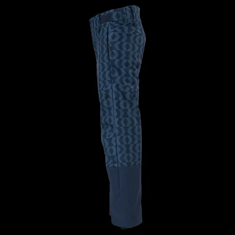 Peak Performance Junior Rider Pants Print Blue/Black Blå och Svart Clearance
