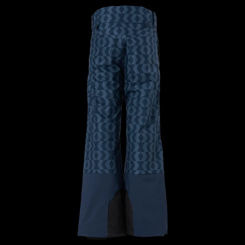 Peak Performance Junior Rider Pants Print Blue/Black Blå och Svart Clearance