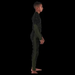 VOLC Junior Seamless 1st Layer Set Patterned/Green Mönstrad och Grön Best