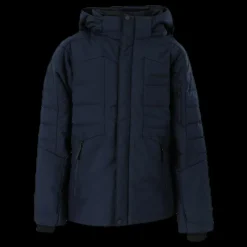 Hot Peak Performance Junior Shiga Down Ski Jacket Blue Blå