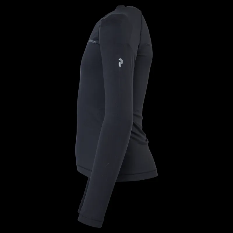 Sale Peak Performance Junior Spirit Crew Black Svart
