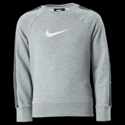 Clearance Nike Junior Swoosh Crew Grey Grå