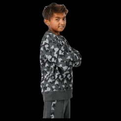 Clearance BLACC Junior Trevor Crewneck Patterned/Grey Mönstrad och Grå