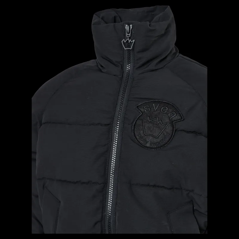 Outlet Svea K. Reflective Volume Puffer Ja Black Svart