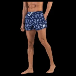 Waikani Beachwear Kai Short Swim Trunks Blue Blå Online