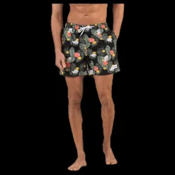 Waikani Beachwear Kai Swim Trunks Black Svart Discount