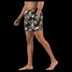 Waikani Beachwear Kai Swim Trunks Black Svart Discount