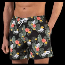 Waikani Beachwear Kai Swim Trunks Black Svart Discount