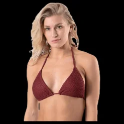 Sale Waikani Beachwear Kalani Crochet Triangle Red Röd