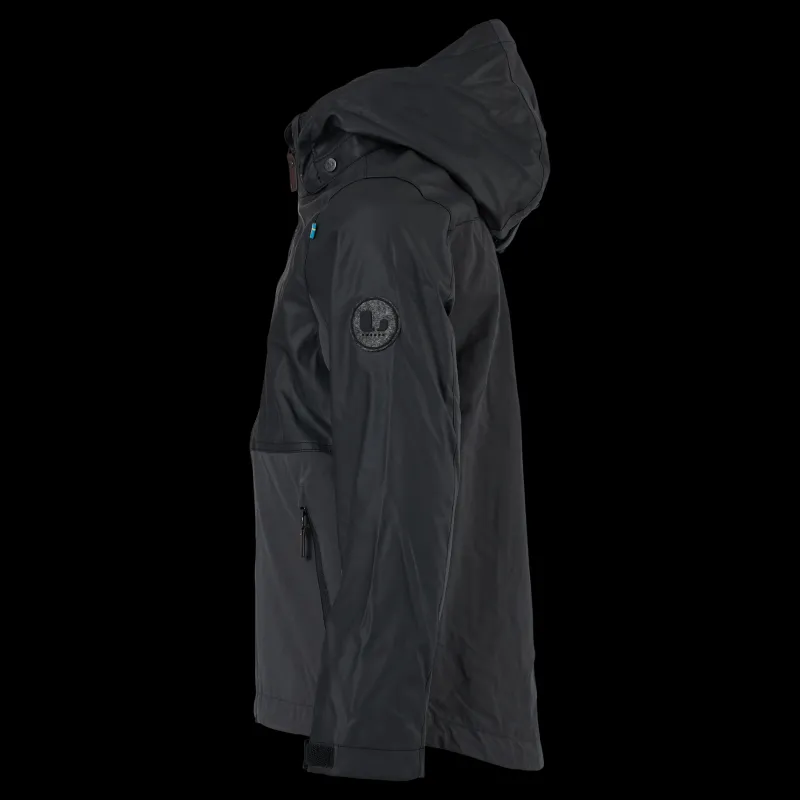 Clearance Lindberg Kallax Jacket Anthracite Svart