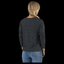 Only Kally Boatneck 4/5 Top Jrs Grey Grå