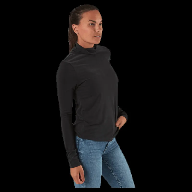 Best Pieces Kamala Ls Rollneck Top Black Svart