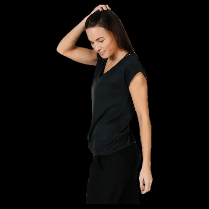 Pieces Kamala Tee Black Svart Outlet