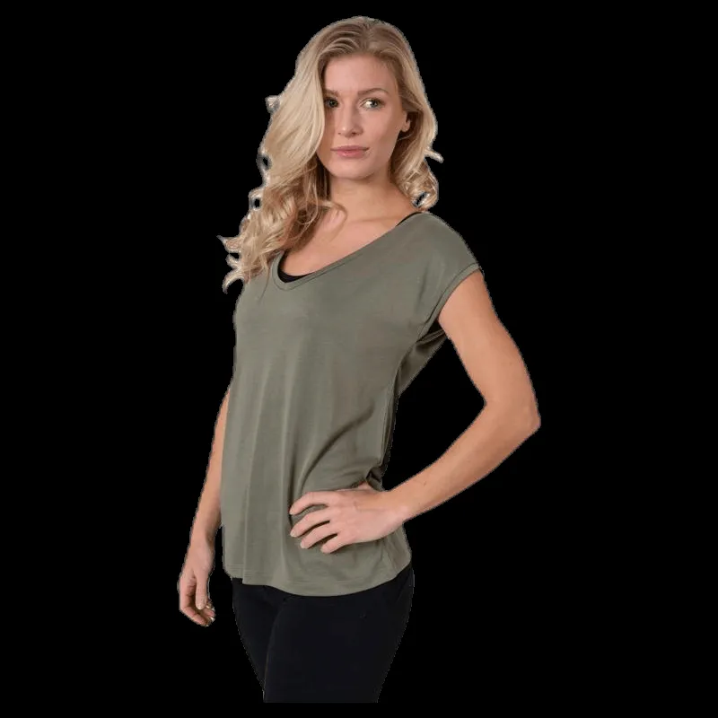 Pieces Kamala Tee Green Grön Online