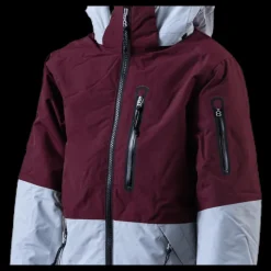 New 8848 Altitude Kaman Junior Jacket Grey/Red Grå och Röd