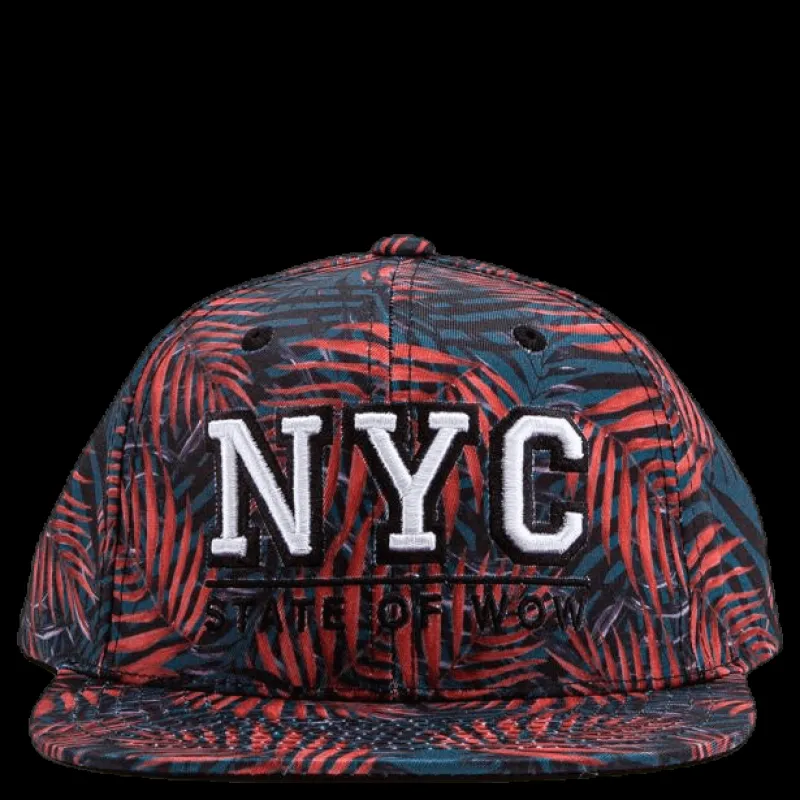 Online State of WOW Kami Nyc Youth Snapback Patterned Mönstrad