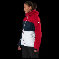 Whistler Kamille Ski Jacket W-PRO 10000 Blue/White/Red Blå, Vit och Röd Discount