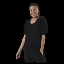 Only Karma Life 2/4 Solid Top Wvn Black Svart Outlet