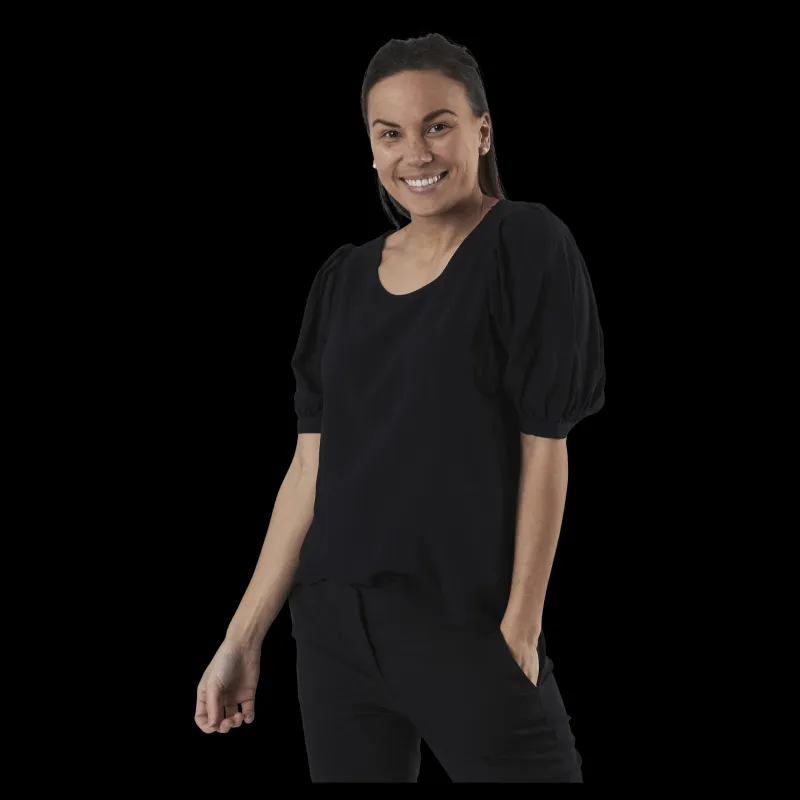 Only Karma Life 2/4 Solid Top Wvn Black Svart Outlet