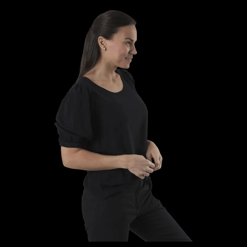 Only Karma Life 2/4 Solid Top Wvn Black Svart Outlet