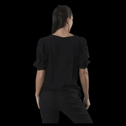 Only Karma Life 2/4 Solid Top Wvn Black Svart Outlet