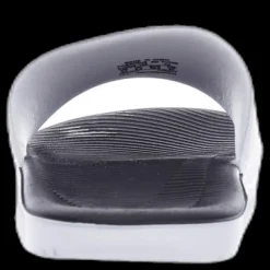 Nike Kawa Little/Big Kids' Slides WHITE/BLACK Vit Sale