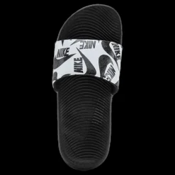 Nike Kawa Slide SE JDI PS/GS White/Black Flerfärgad