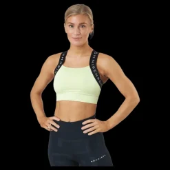 Röhnisch Kay Sports Bra Pale Lime Yellow Svart Discount