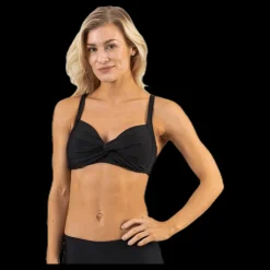 Sale Waikani Beachwear Keleah Supportive Bra Black Svart