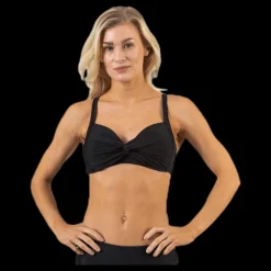 Sale Waikani Beachwear Keleah Supportive Bra Black Svart