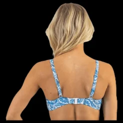 Best Waikani Beachwear Keleah Supportive Bra Blue Blå