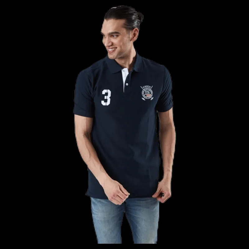 Vinson Polo Club Kenso Polo Blue Blå Clearance