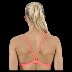 Nike Swim Keyhole Sport Top Blue Blå Clearance