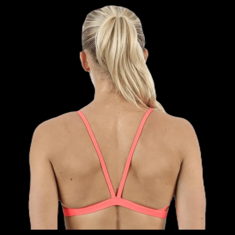 Nike Swim Keyhole Sport Top Blue Blå Clearance