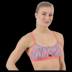 Nike Swim Keyhole Sport Top Blue Blå Clearance