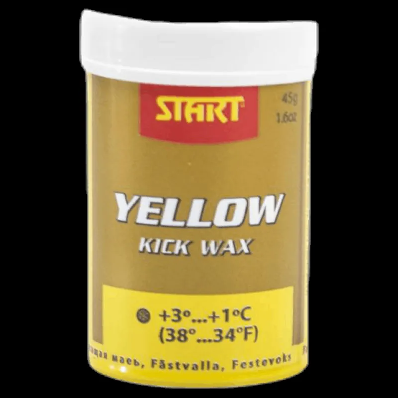 Start Kick Wax Yellow Yellow Gul Sale