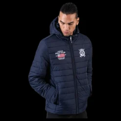Vinson Polo Club Kicker Jacket Blue Blå Best