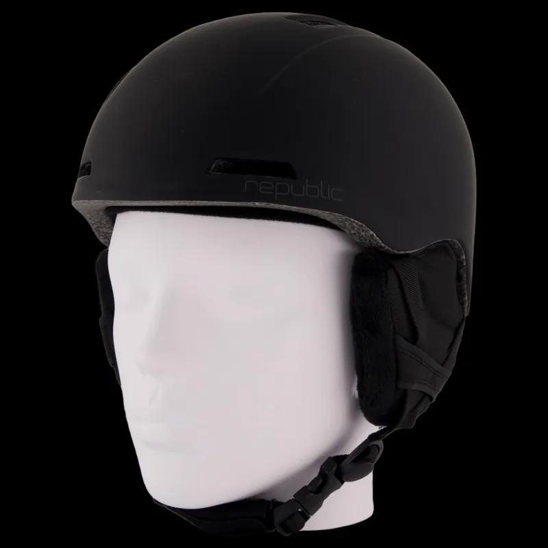 Republic Kids Helmet R550 Black Svart Clearance
