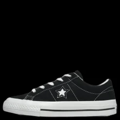 Converse Kids One Star Ox Black Svart Clearance