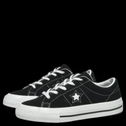 Converse Kids One Star Ox Black Svart Clearance