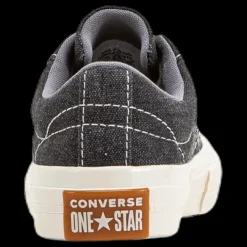 Clearance Converse Kids One Star Sneakers Black Svart
