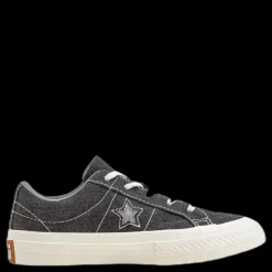 Clearance Converse Kids One Star Sneakers Black Svart