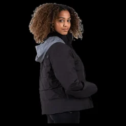 Didriksons Kim Jacket Black Svart Best