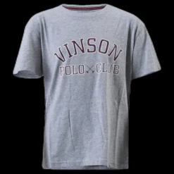 Hot Vinson Polo Club Kim T-Shirt Grey Grå
