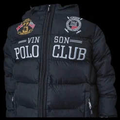 Vinson Polo Club King Jacket Black Svart Best