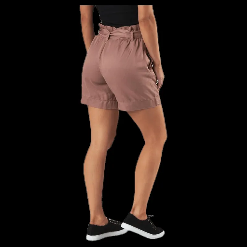 Sale Only Kira Belt Shorts Brown Brun
